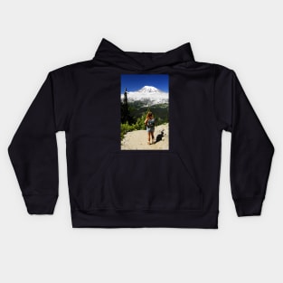 "Rainier Admiration" Kids Hoodie